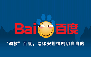 调教百度,给你安排得明明白白的